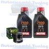 Motul Kit Tagliando Olio Motul 7100 15W50 + Filtro Per Benelli 125 4T�1982>1995