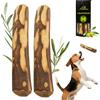 Set 2 Giochi Naturali Taglia 18-20 Cm Cani Piccoli Legno D'Ulivo antistress