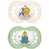 MAM Original Succhietto 16 Mesi (Set da 2) Ciuccio MAM 16 36 mesi con tettarella