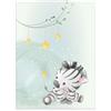 Herding babybest Coperta in Pile Microfibra con Zebra, 75 x 100 cm, 100% Poliest