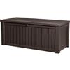 Keter Baule da Giardino Multiuso Rockwood Brown 570 Litri 155 x 72,4 x 64,4 cm