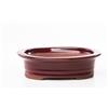 Pollice Verde Vaso bonsai smaltato ovale cm. 15
