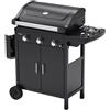 Altro BARBECUE BBQ CAMPINGAZ A GAS COMPACT 3 LS IN ACCIAIO 3 FUOCHI+FORNELLO LATERALE