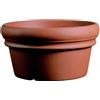 ELBI Conca Doppio Bordo in resina mezzo vaso 55 cm.