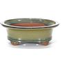 Pollice Verde Vaso bonsai smaltato ovale cm. 20