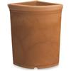 ELBI Vaso Resina Angolare Liscio cm. 33