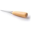 Reri Awl, perforatore con manico in legno, lama rotonda punteruolo, 1 pezzo