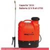Pro Garden POMPA IRRORATRICE A BATTERIA A LITIO 8AH PROGARDEN 16LT A SPALLA COMPLETA