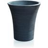 ELBI Vaso tondo in resina Mimosa 30 cm.