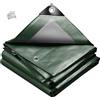 Telo Impermeabile Occhiellato 4x6 Esterno Copertura Barche Legno Piscina PE