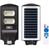 GENERICO Lampione Stradale A Led Da 120W Energia Solare Con Pannello + Telecomando