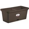 stefanplast FIORIERA VASO RETTANGOLARE NATURAL CM 80X40X34 H PLASTICA