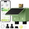 Ezaiot Centralina Irrigazione WiFi 2 Vie Solare, Computer Irrigazione Connesso con Flus
