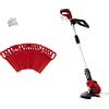 Does not apply Tagliabordi Batteria Einhell GE-CT 18 Li Decespugliatore Erba +20 Lame Solo