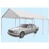GDLC GAZEBO CAR PARK 3X6 2,5H PER BOX AUTO IN ACCIAIO TELO IN POLIPROPILENE 140GR/MQ