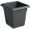 Stefanplast VASO FIORIERA QUADRO QUADRATO CON SOTTOVASO cm 45x45x40h vari colori