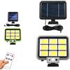 FARO SOLARE CON PANNELLO FARETTO SENSORE DI MOVIMENTO 252 LED COB HS-8022(COB)