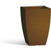 Tekcnoplast Vaso in resina quadrato ADONE altezza cm. 38