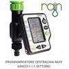 Rain PROGRAMMATORE CENTRALINA DIGITALE A BATTERIA RAIN ORBIT AMICO PIU'+ IRRIGAZIONE