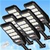 081 store 6x LAMPIONE STRADALE LED 200W PANNELLO SOLARE Fotovoltaico FARO Esterno Giardino