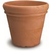ELBI Vaso resina Doppio Bordo Liscio cm. 85