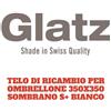 TELO DI RICAMBIO PER OMBRELLONE 350X350 SOMBRANO S+ BIANCO