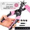 Pinza Fustellatrice Professionale per Pelle Cinture Tessuti e Fori di Precisione