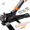 Pinza Fustellatrice Professionale Buca Cinture Cuoio Pelle Fora Foratrice Rotant