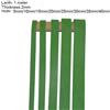 1M Verde Corda In Vera Pelle Per Manici Borsa Fai Da Te, 5mm-40mm, 1 Pezzo