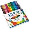 FILA Giotto Turbo Color 36 Pennarelli Punta Fine Lavabili