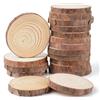 Vonsera 18 Dischi di Legno, Tronchetti da 7-8 cm per Decorazioni e DIY senza Foro - Per