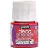 285 110 Deko Pittura Acrilica, Opaca, 45 Ml, Rosso Perla, 1 Bottiglia