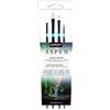 Aspen, Serie 6500, Set Di 4 Pennelli Sintetici per Pittura Acrilica E a Olio