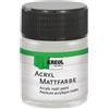 Vernice Acrilica Opaca Argento 50ml KREUL Colore Legno Vetro Metallo Pietra Plas