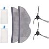 No 2X(Per Accessori per Aspirapolvere Robot con Filtro per Robot Vacuum E5 / 5241