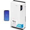 Pro Breeze Deumidificatore 12L / Day con display digitale dell'umidità modalità 12L/day