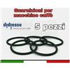 5 GUARNIZIONI MACCHINA CAFFE BORBONE DIDIESSE FROG GUARNIZIONE