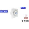 LUX ASPIRATORE ELETTRICO ARIA MURO VENTOLA ELIMINA ODORI BAGNO CUCINA CASA VARI