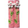 No 2PCS Pastorale Fiore Polka Dot Porta / Frigorifero Maniglia Copertura Frigo9882