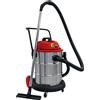 inferramenta Bidone Aspiratutto Inox 50 Litri Con Presa Elettroutensili | Potenza 1600W