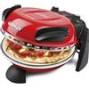G3 Ferrari Forno Pizza Elettrico Electric Pizza Oven 1200W Delizia Rosso