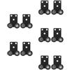 5 PCS Rulli Per Porte Scorrevoli Dell'armadio Rullo Porta Scorrevole Rotelle