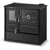 Your Self Srl Cucina A Legna In Acciiaio E Ghisa Leonora Nera 9 kW 4 Stelle