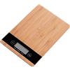 No Bilancia da Cucina In Bambù, Display LCD, Bilancia Digitale Fino A 5 Kg E9I2