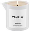 Ansoyer Candele Da Massaggio - Idratanti e nutrienti per la SPA di casa - 230 g (Vanigli