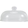 No 2X(Coperchio Antispruzzo per Microonde In Vetro Borosilicato Alto da 10 Pol3820