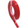 Universo NASTRO BIADESIVO TRASPARENTE PER . STRIP LED ROTOLO ADESIVO 5 METRI VHB-5