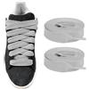 UamGlsob Lacci Larghi 15 mm Spessi per Scarpe Adidas Campus 00s | Lacci Piatti d
