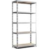 TSX TOOL Scaffale Metallico 180x90x40 cm 5 Ripiani 175kg Acciaio Garage Officina