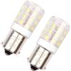 ZSZT Lampadina ba15s led 12V 24V P21W Lampadina impermeabile Bianco Freddo 6000K per